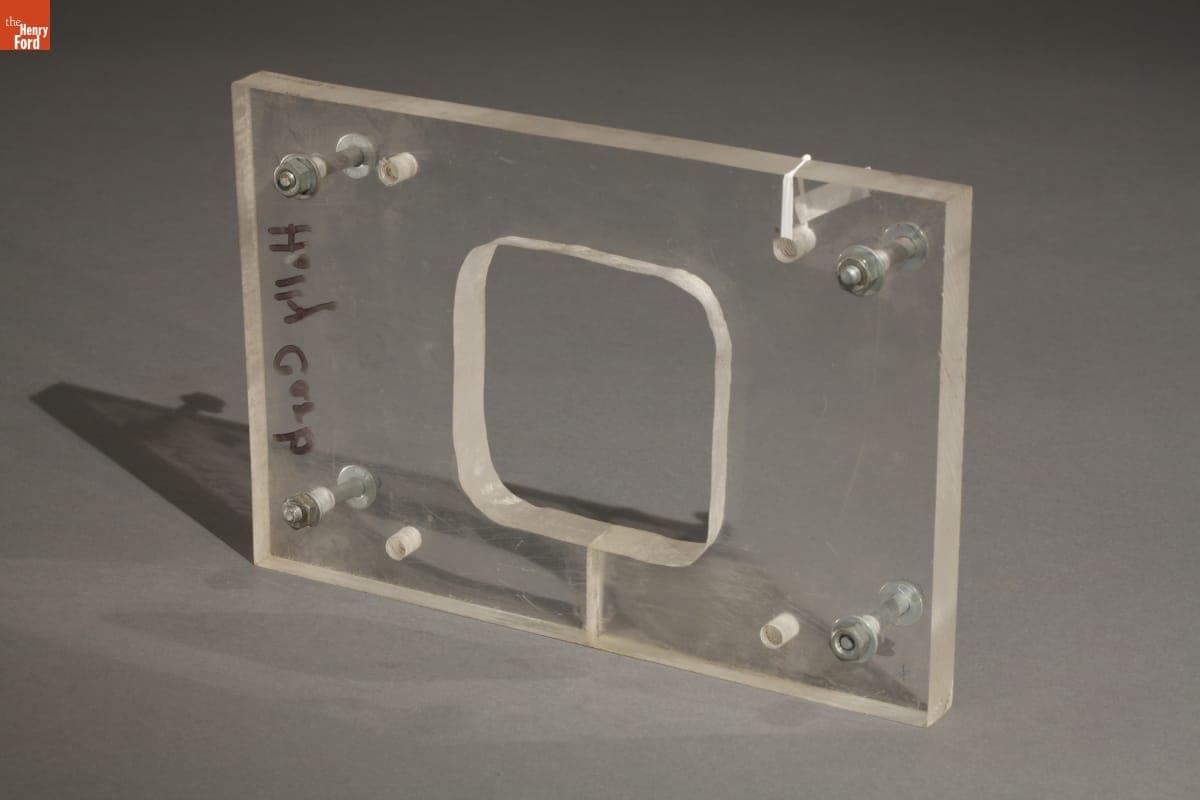Adapter Plate for Cylinder Head Airflow Testing, 1978-1982