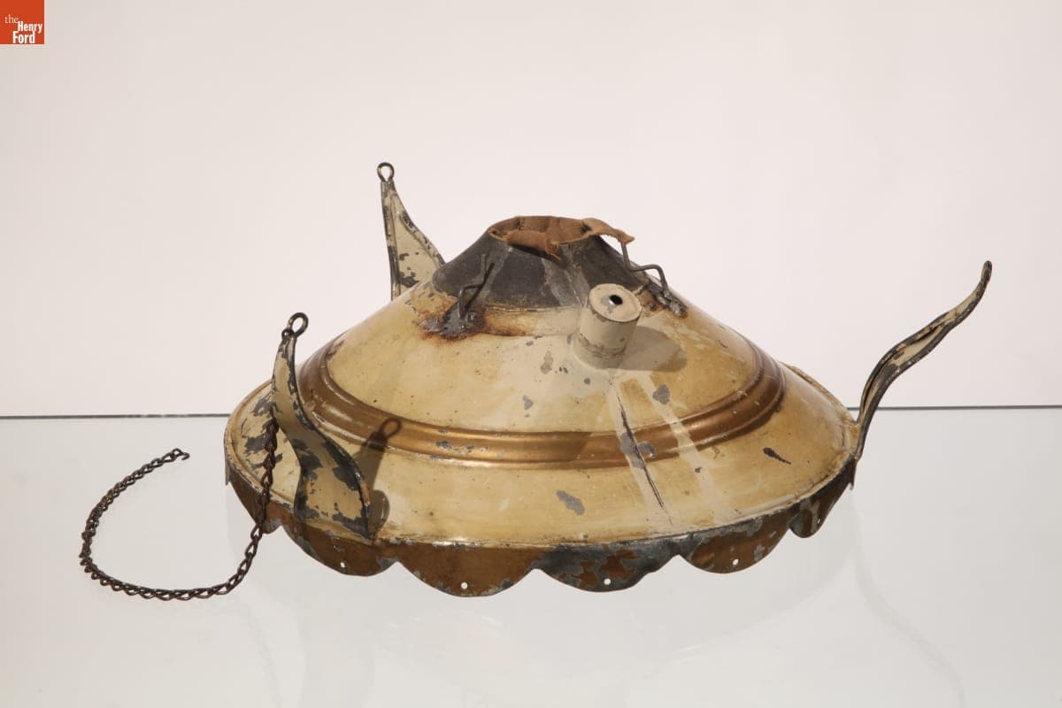 Camphene Lamp, circa 1840