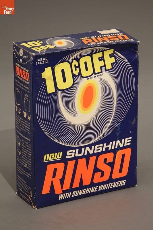 Rinso with Sunshine Whiteners, 1964-1969