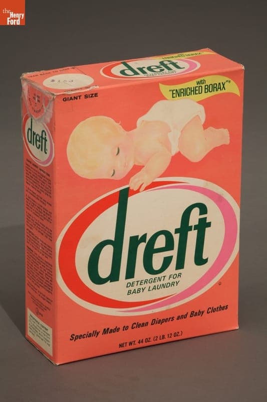Dreft Detergent for Baby Laundry, 1963-1973