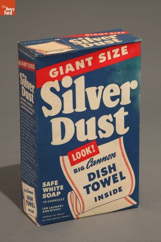 Silver Dust for Laundry and Dishes, 1940-1949