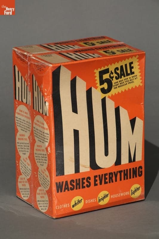 Hum Detergent, 1947-1955