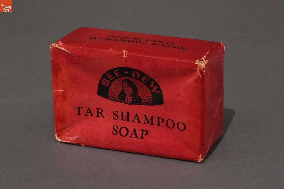 BEE-DEW Tar Shampoo Soap, 1946-1950