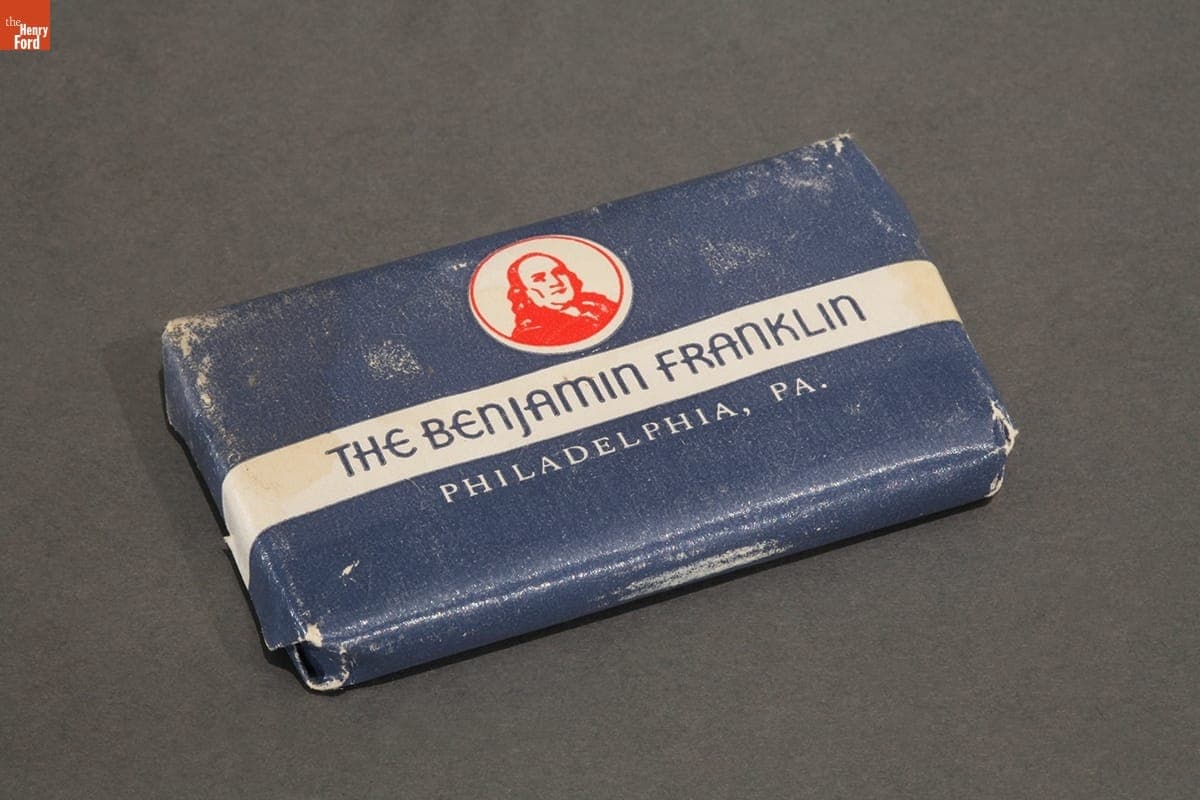 Complimentary Soap from Benjamin Franklin Hotel, 1940-1959