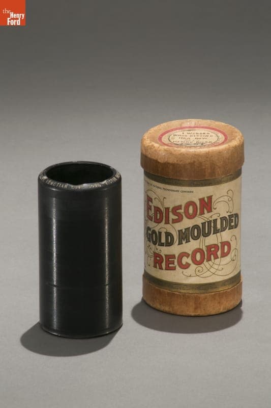 Edison Gold Moulded Cylinder Record, "Venetian Love Song," 1909