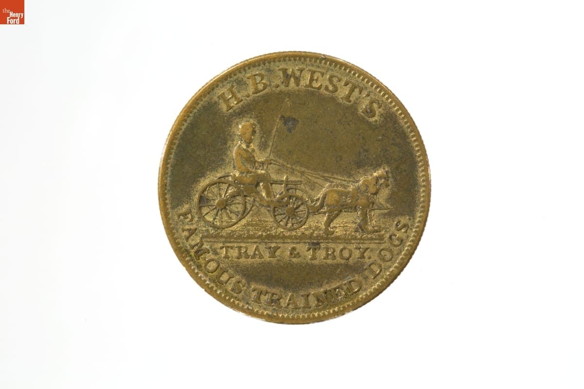 Souvenir Medal from New York Exhibition of the Industry of All Nations, 1853