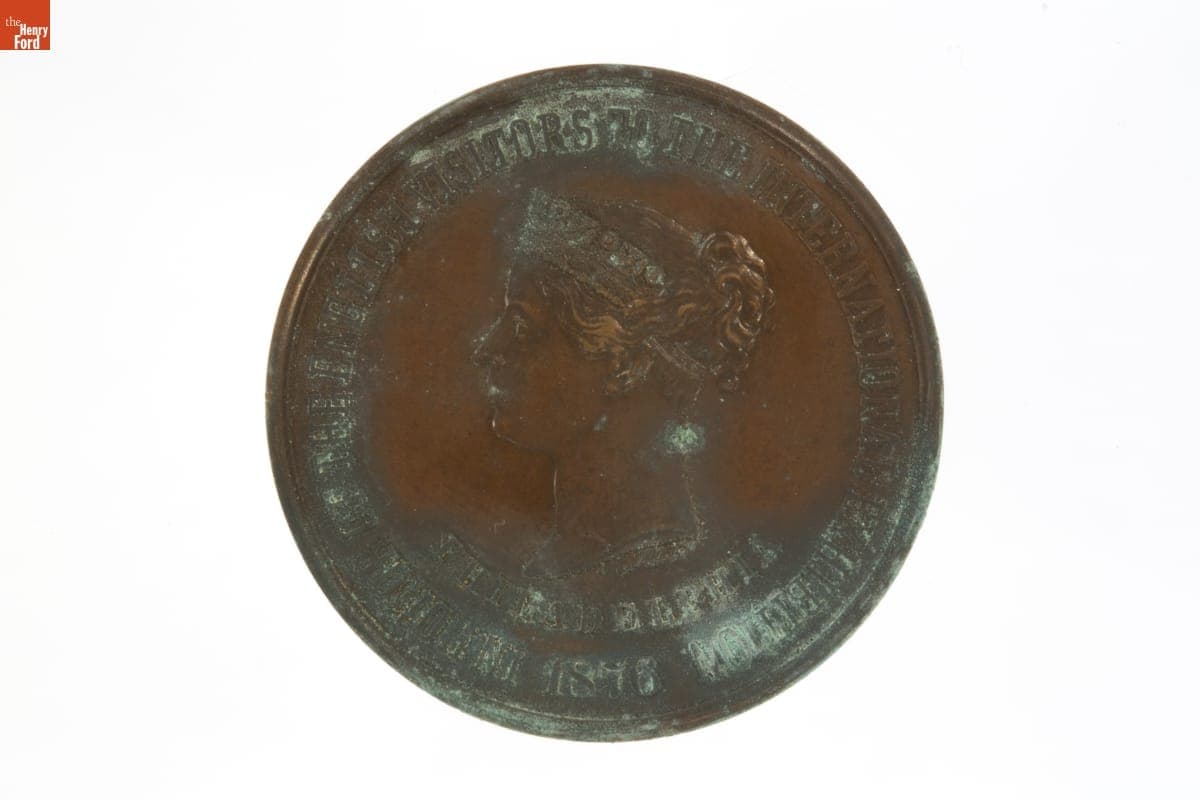 Commemorative Medal from the United States Centennial Exposition, 1876