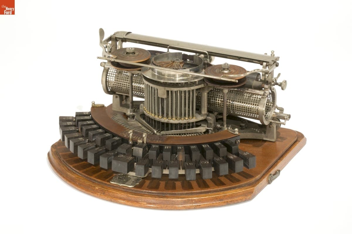 Hammond Typewriter, Model No. 1, 1880-1885