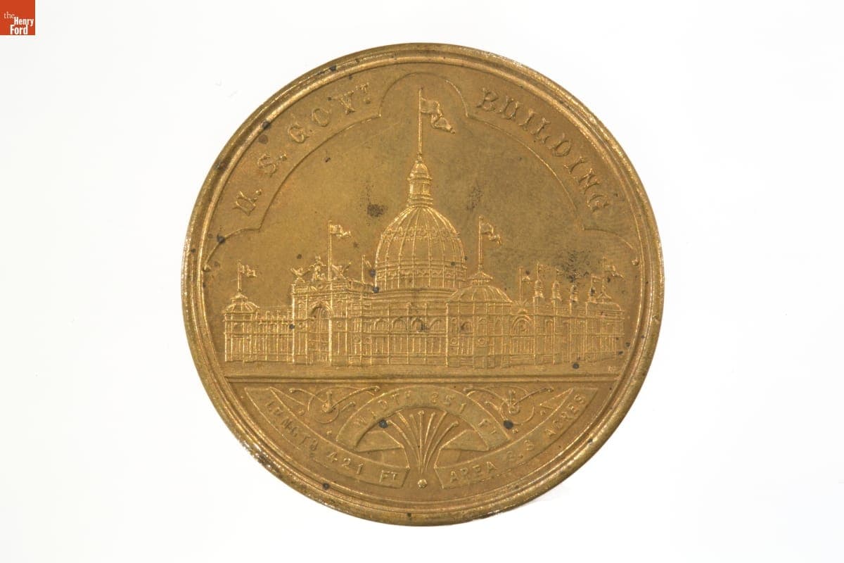 Medal from the United States Mint Exhibit, World's Columbian Exposition, 1893