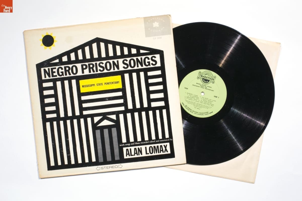 Record Album, "Negro Prison Songs," 1958