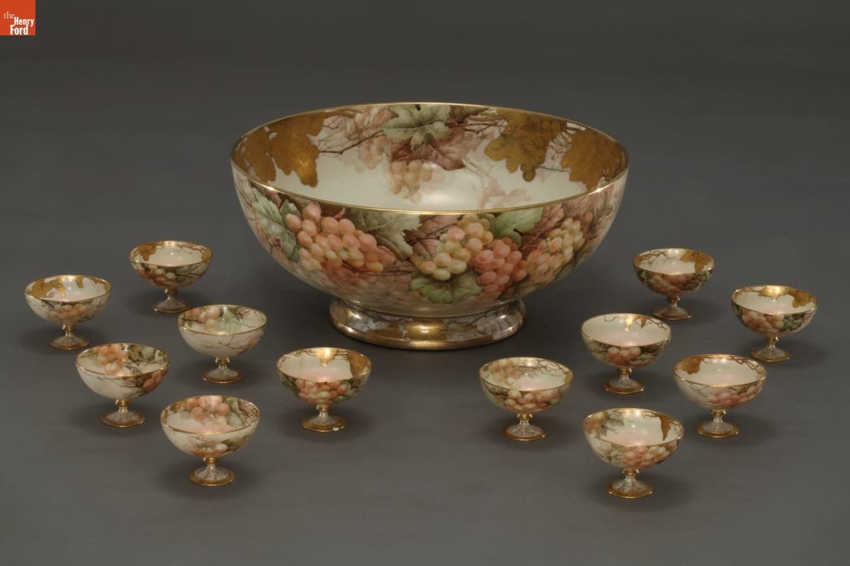 Punch Bowl Set, 1893