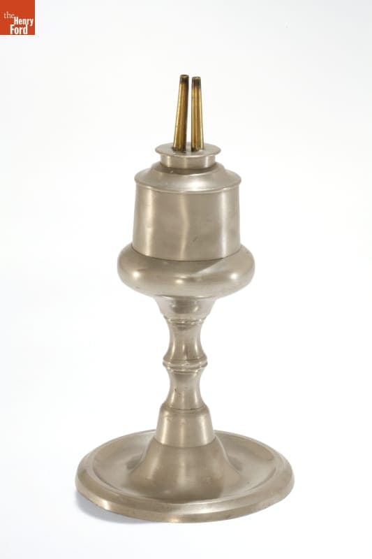 Burning Fluid Lamp, 1848-1850