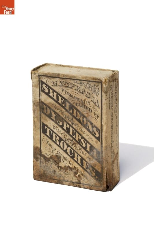 Sheldon's Dyspepsia Troches, circa 1865