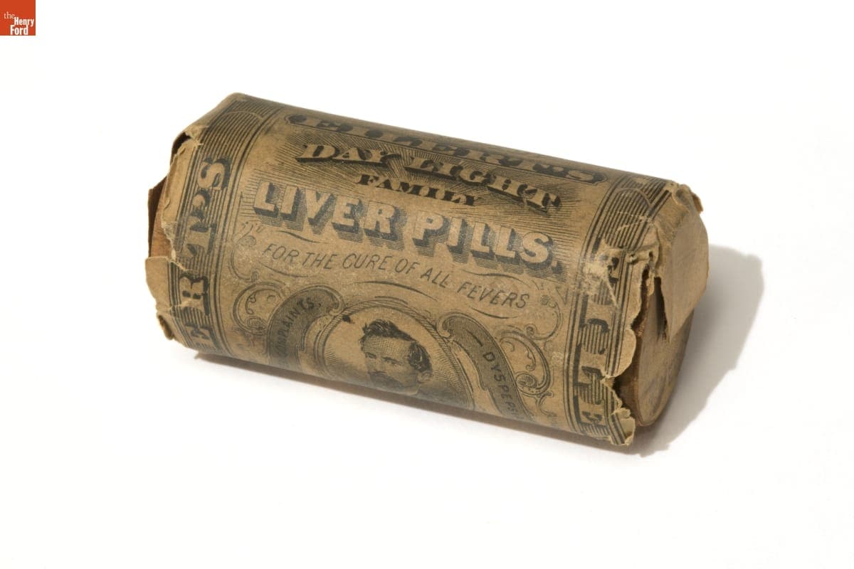 Eilert's Day Light Family Liver Pills, 1866-1871