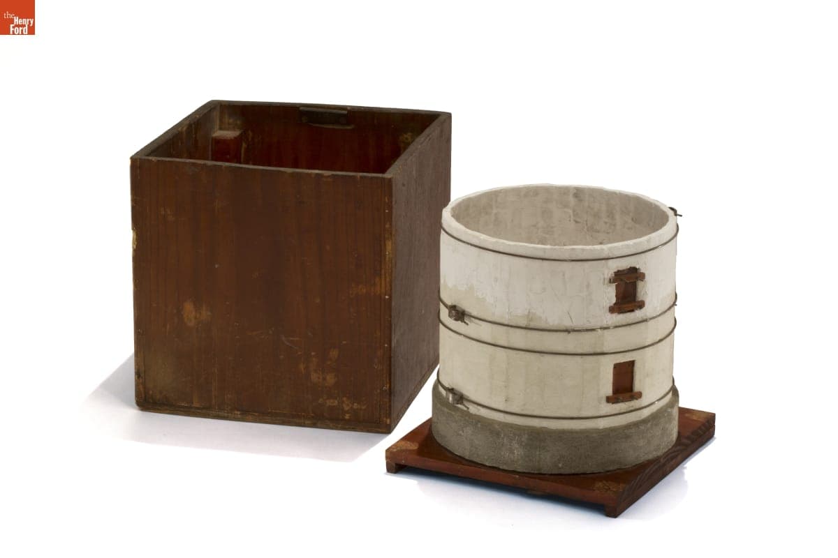 Sales Representative's Model of a Smith Silo, circa 1910