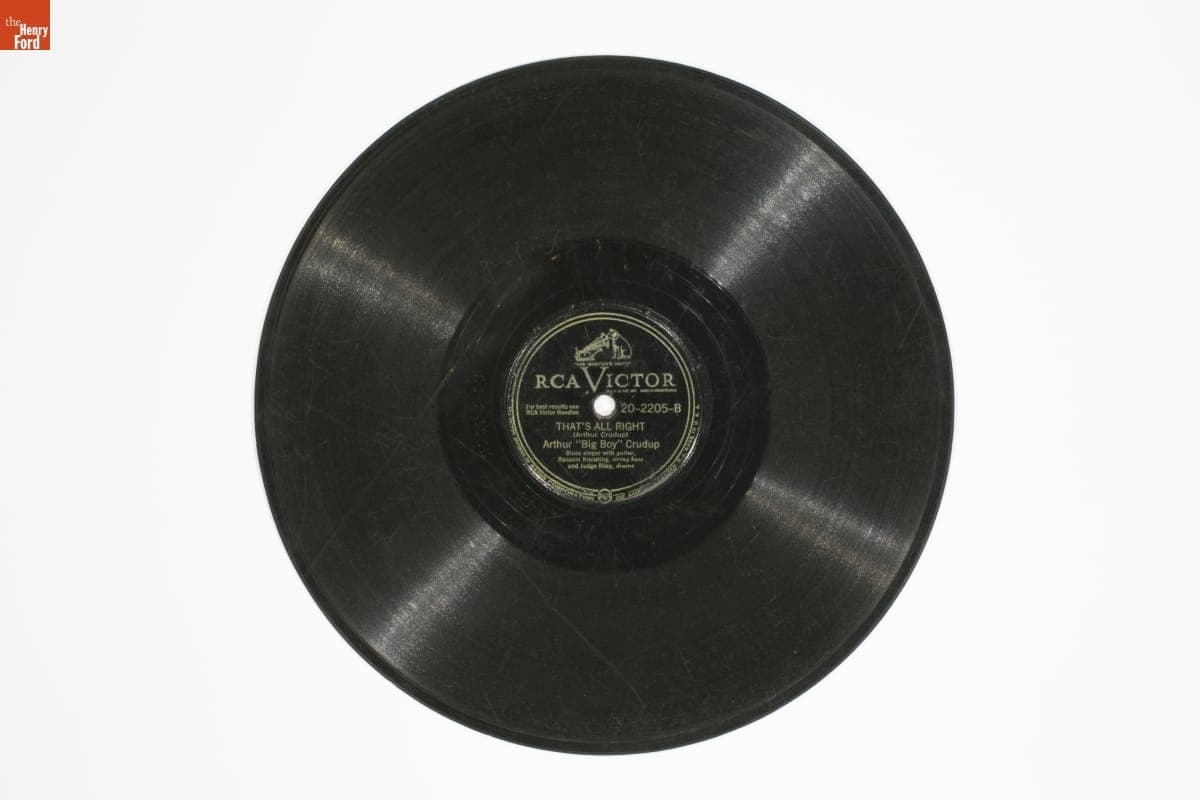 "That's All Right" and "Crudup's After Hours" by Arthur "Big Boy" Crudup, 1946