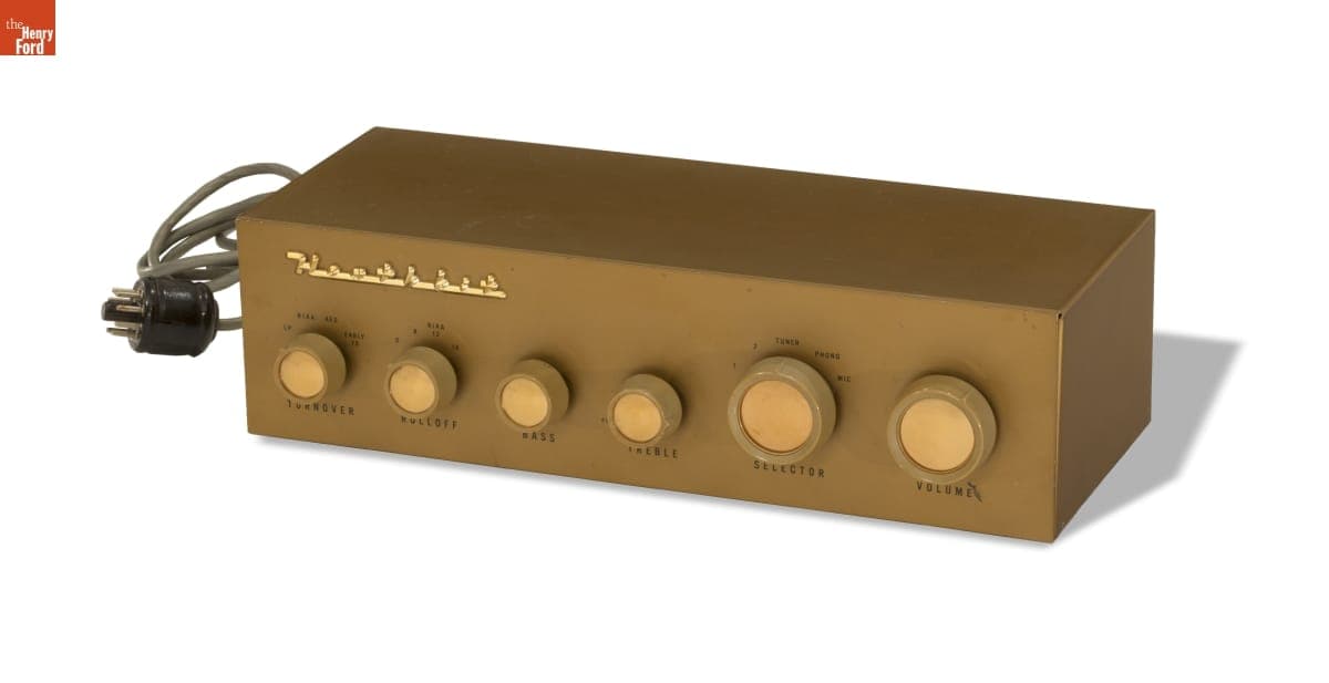 Heathkit WA-P2 "Master-Control" Hi-Fi Preamplifier, circa 1959