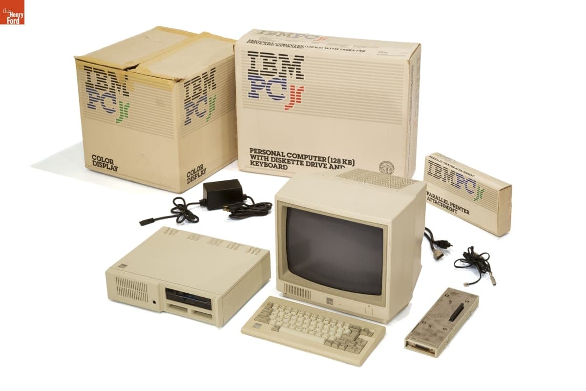 IBM PCjr Personal Computer, Model 4860,1983-1985