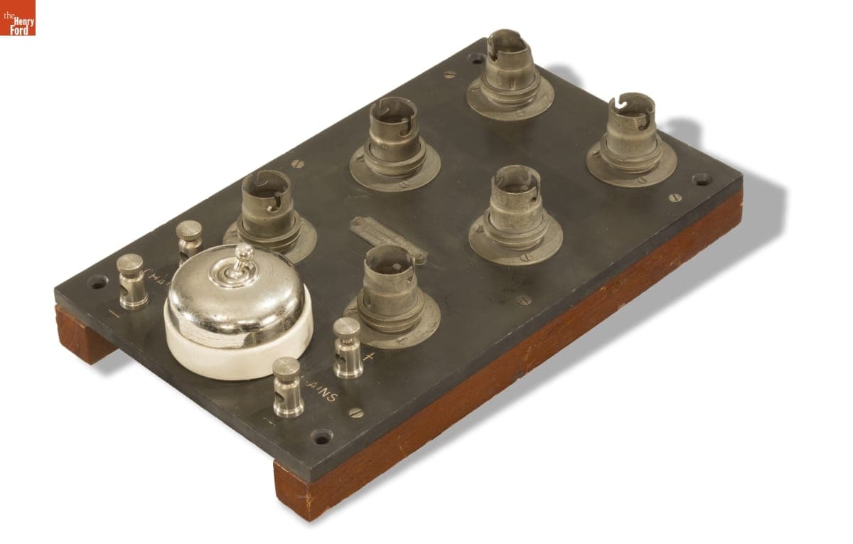 Marconi Battery Charging Switchboard, circa 1915