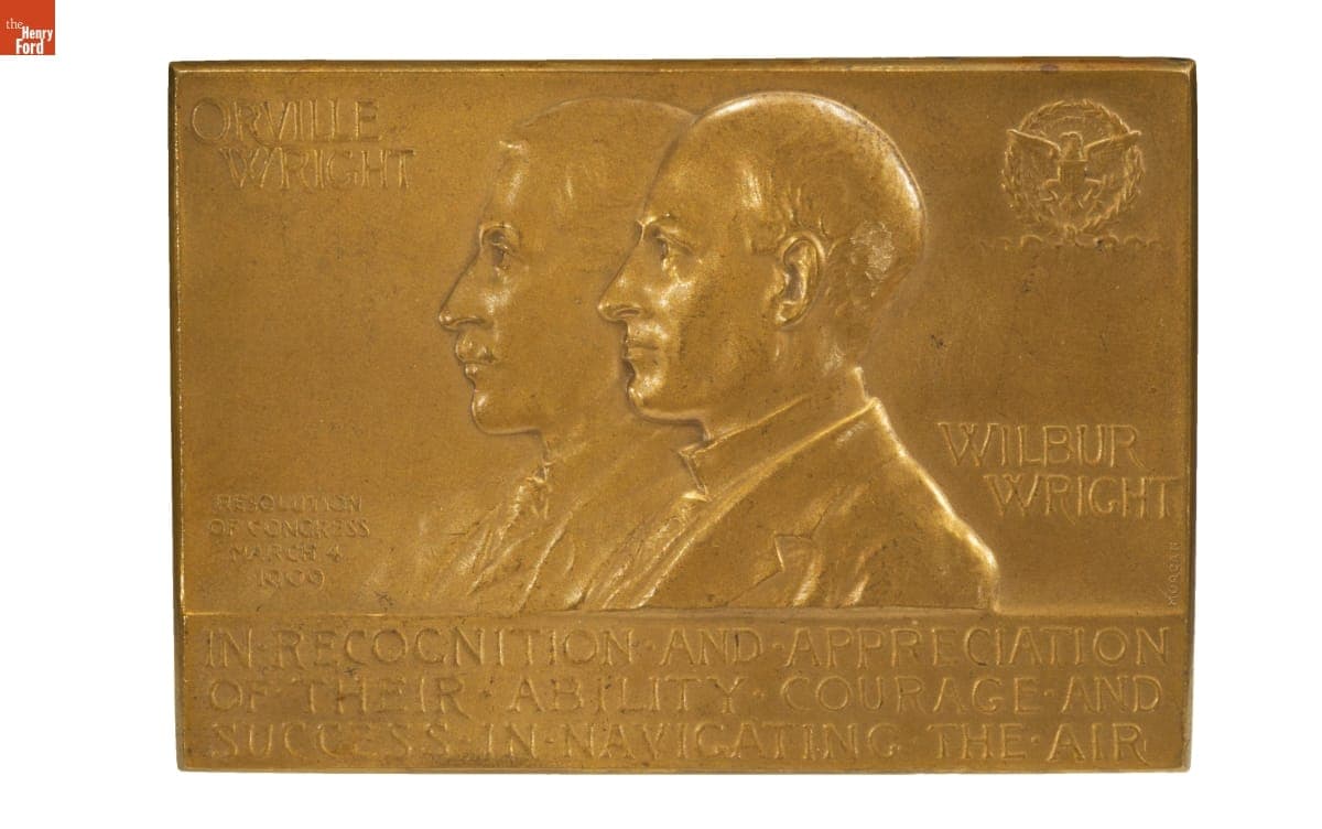 Congressional Medal Honoring the Wright Brothers, 1909