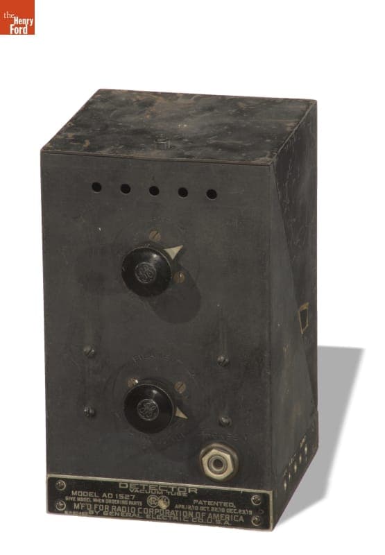 RCA Vacuum Tube Detector, Model AD 1527, 1921