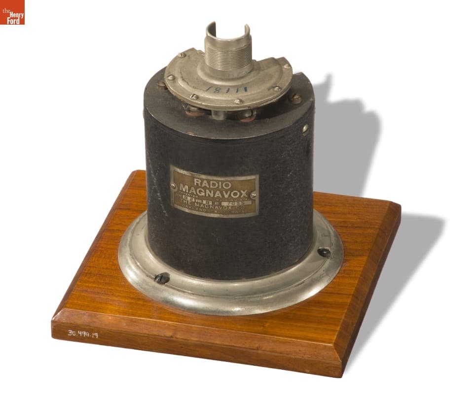 Cutaway Model of a Magnavox Speaker Driver, Type R2 Model B, 1920-1925