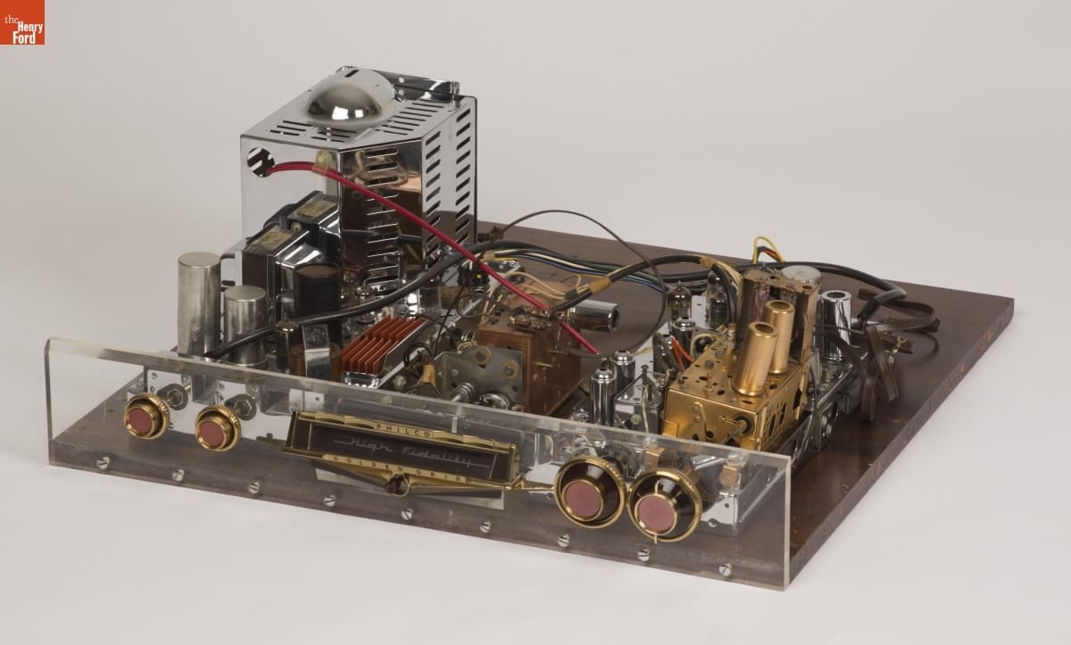 Philco Television Receiver Chassis Display, 1954