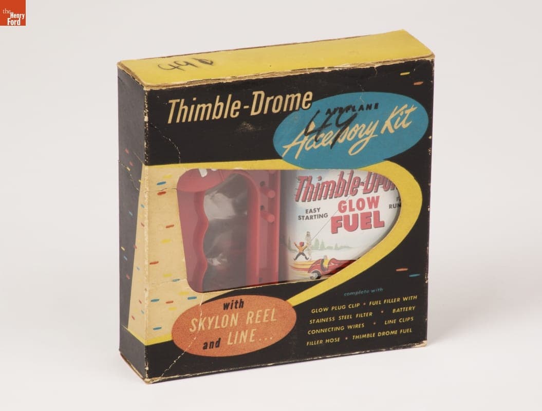 Cox "Thimble-Drome" Tether Car Accessory Kit, circa 1953