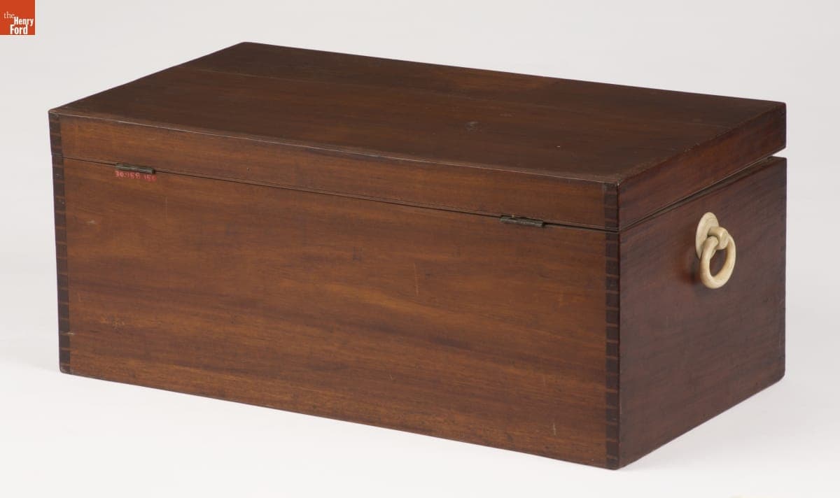 Box or Sea Chest, 1780-1840