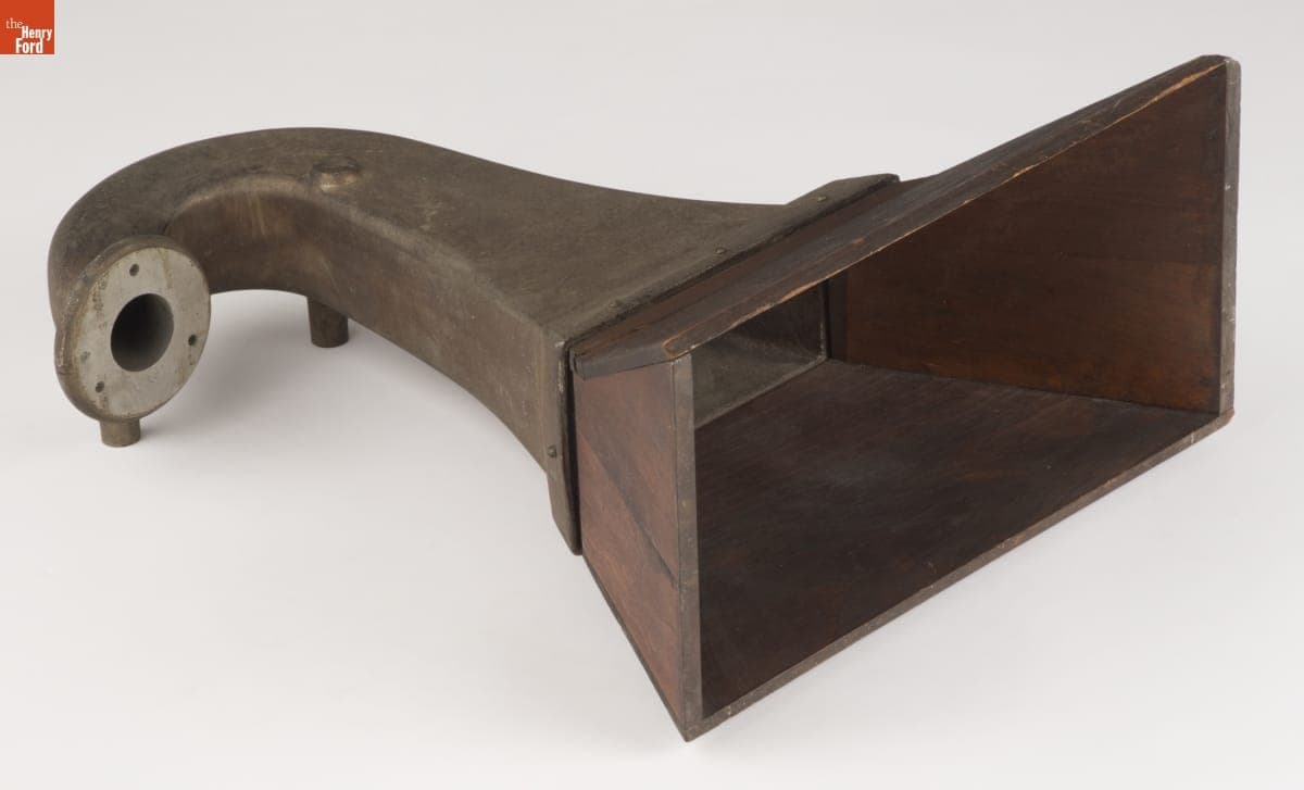 Phonograph Horn, 1890-1920