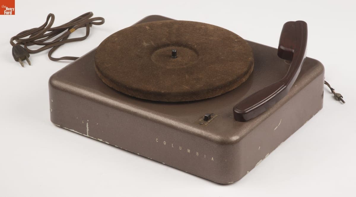 Columbia Portable Record Player, circa 1940