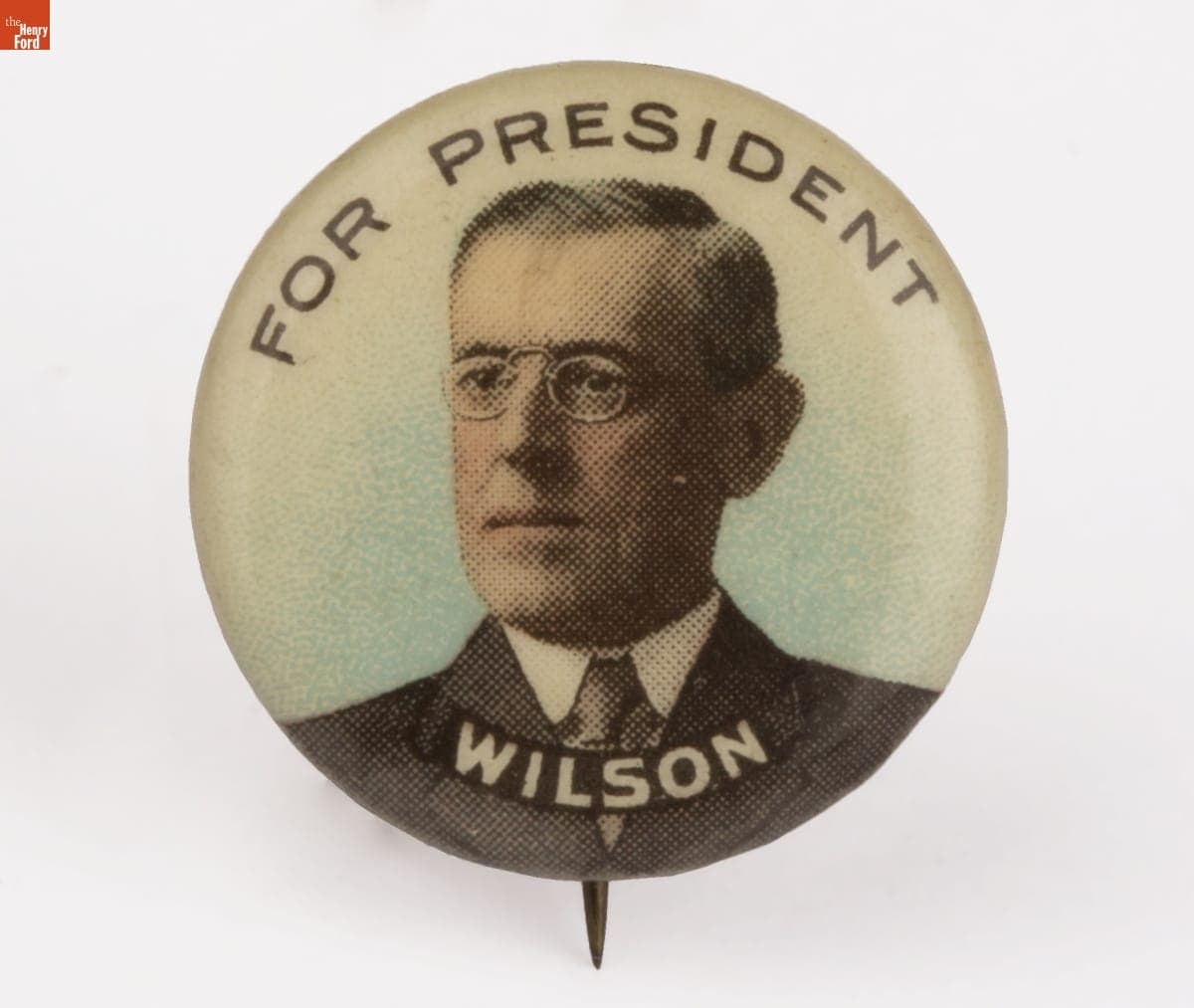 Woodrow Wilson Campaign Button, 1912-1916