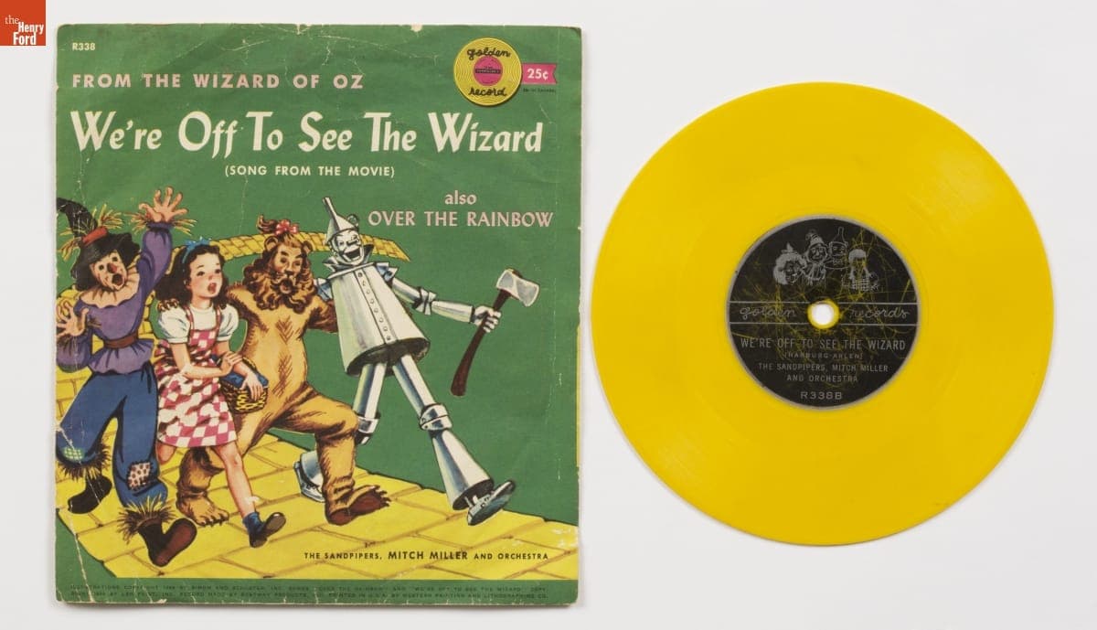 Phonograph Record, "The Wizard of Oz," 1956