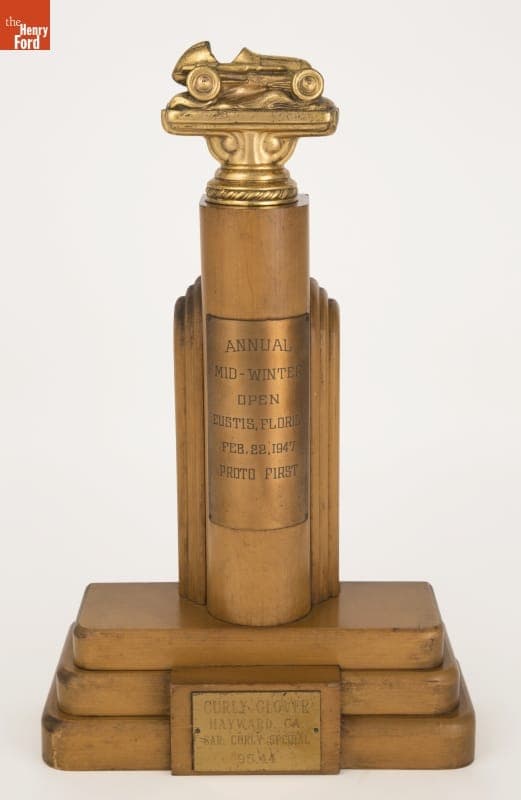 Annual Mid-Winter Open Trophy, Awarded to Curly Glover, 1947