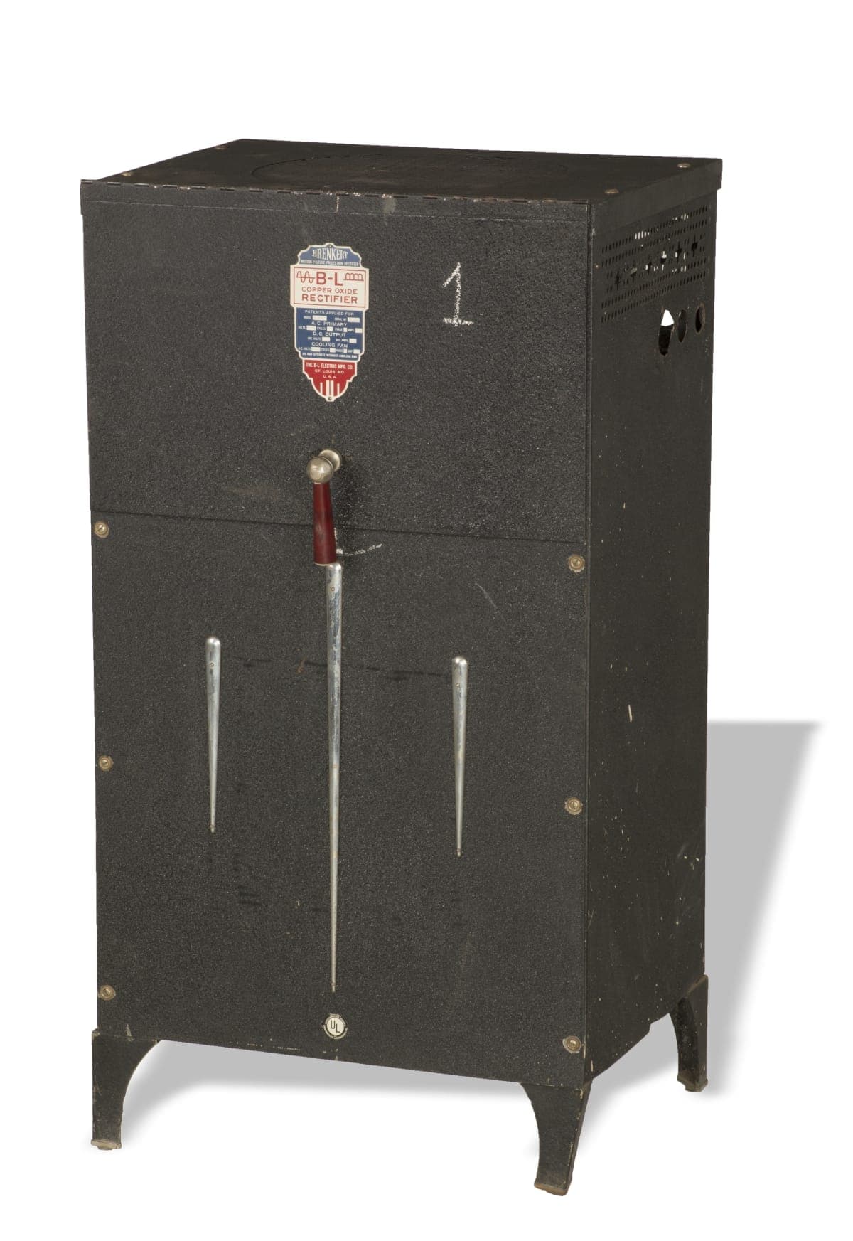 Brenkert Motion Picture Projection Rectifier, Model R76, 1920-1939