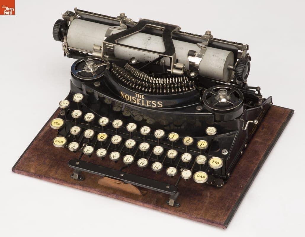 Noiseless Typewriter, 1921