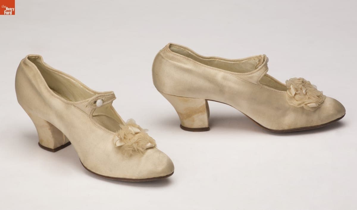 Satin Pumps, circa 1910