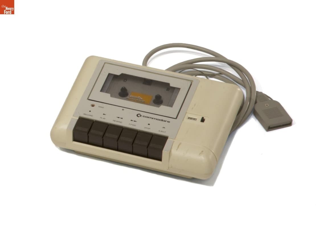 Tape Drive for Commodore 64 Personal Computer, 1985