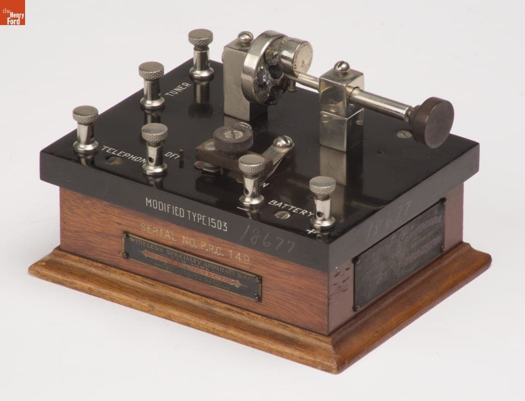 WSA Perikon Radio Detector, circa 1908