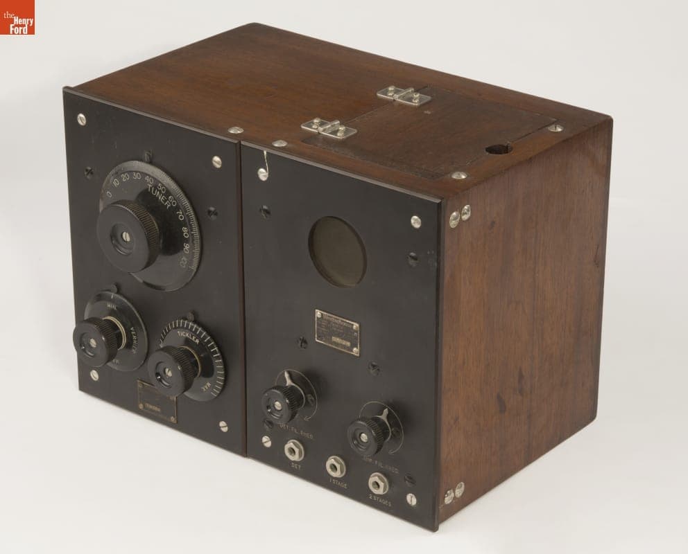 Westinghouse RA-DA Radio Tuner and Detector, 1921-1922