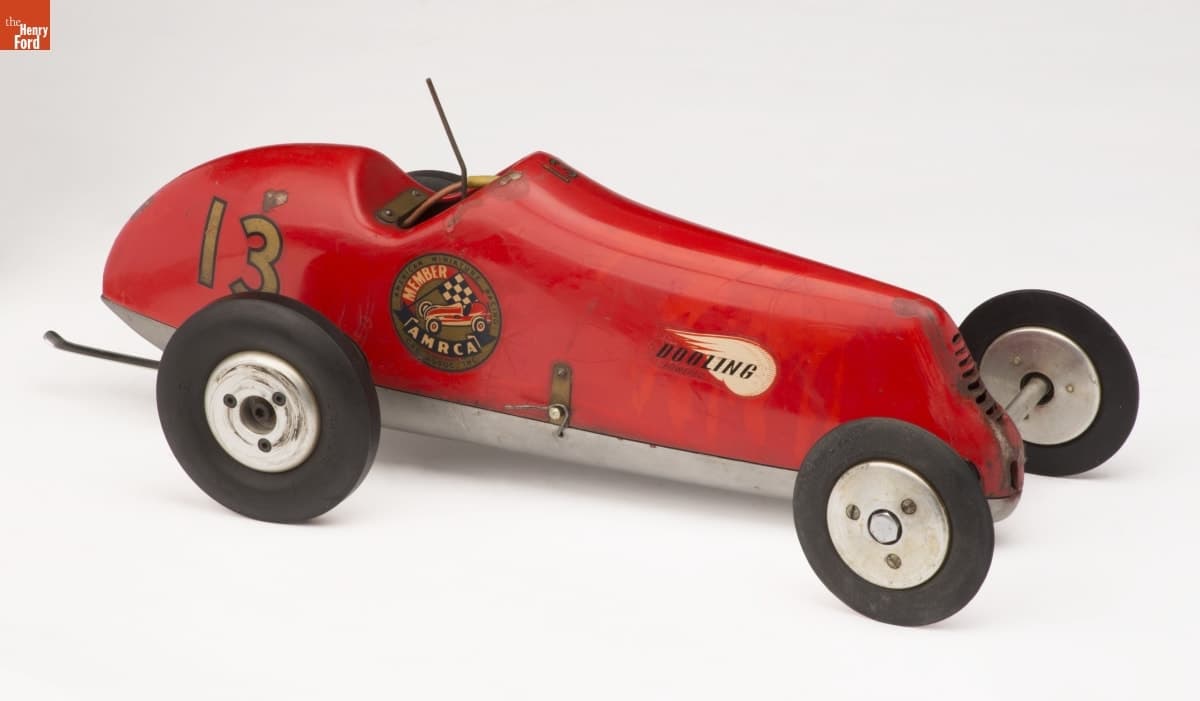 Dooling "Arrow" Gas-Powered Racing Tether Car, 1948