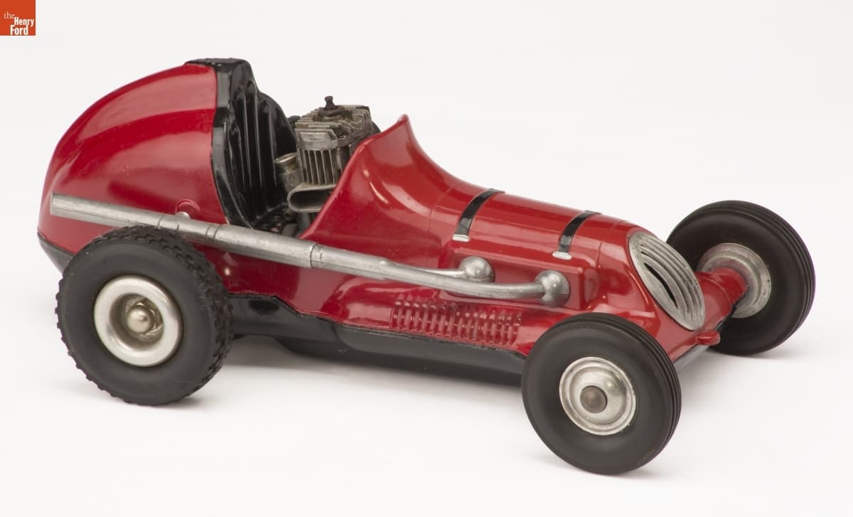 Cox "Thimble Drome" Gas-Powered Racing Tether Car, 1947-1955