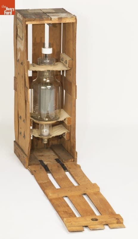 Western Electric Transmitting Tube, Type 279-A, Used at Radio Station WWJ, Detroit, Michigan, circa 1935