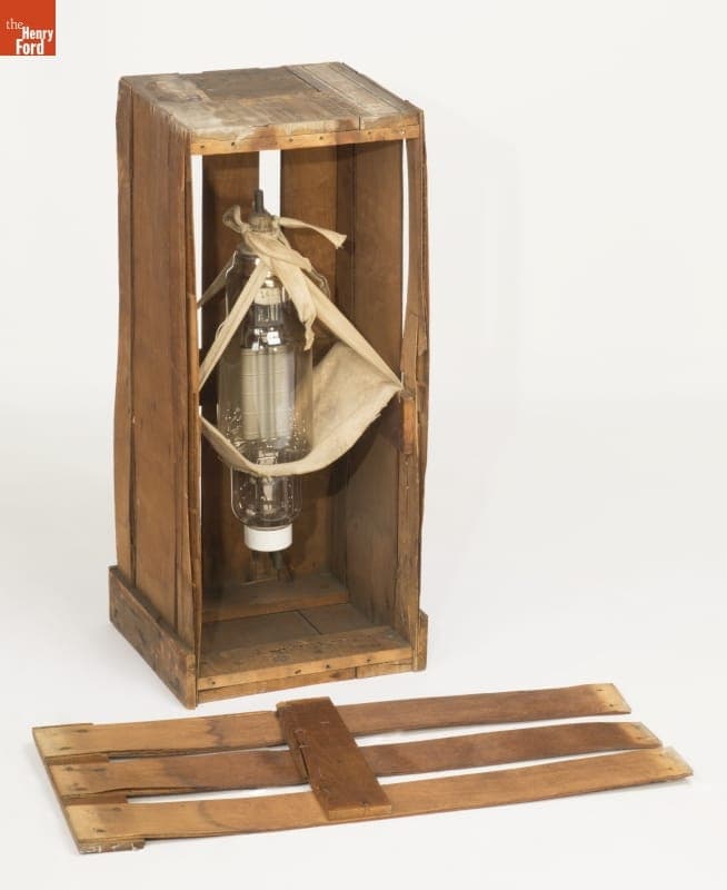 Western Electric Transmitting Tube, Type 270-A, Used at Radio Station WWJ, Detroit, Michigan, circa 1935