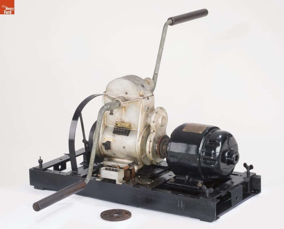 Power Source for Navy Radio Transmitter, 1918