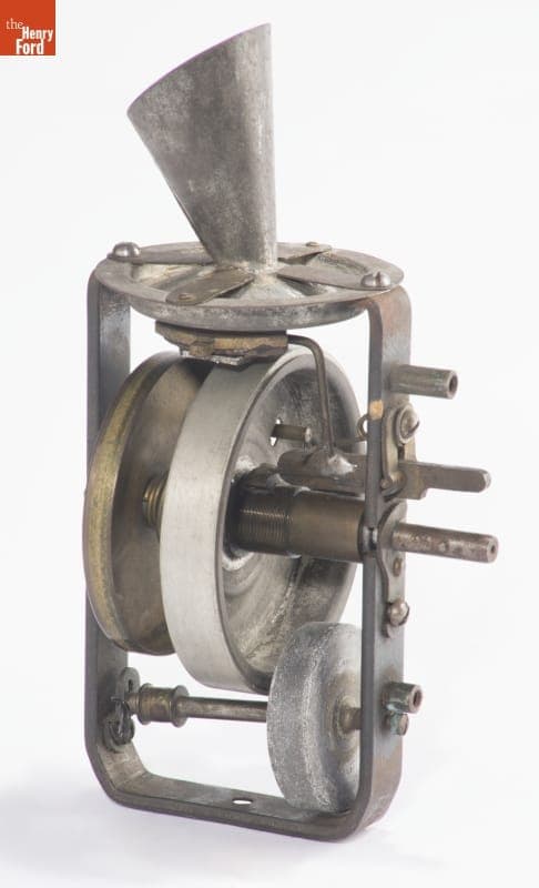 Edison Talking Doll Phonograph with Cylinder Record, 1889