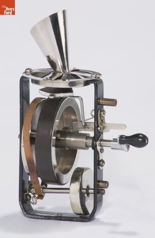 Edison Talking Doll Phonograph with Cylinder Recording of "Mary Had a Little Lamb," 1890