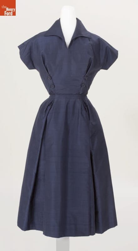 Christian Dior Afternoon Dress, Worn by Elizabeth Parke Firestone, 1952