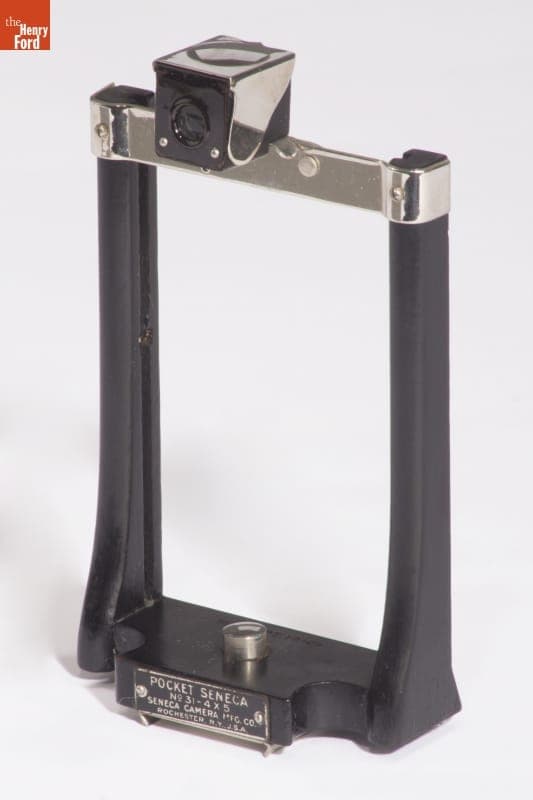 Partial Frame of a Seneca Pocket Camera, Model 31, 1900-1910