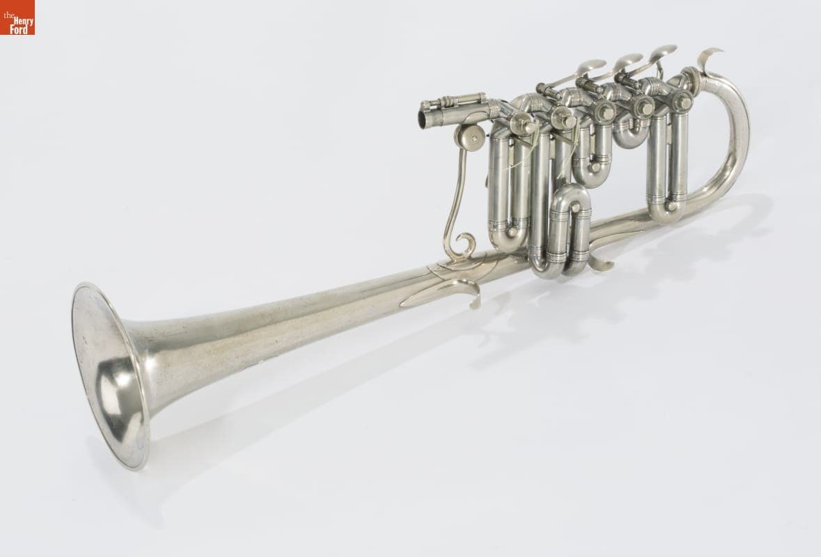 Cornet, Used by Harvey B. Dodworth, 1855